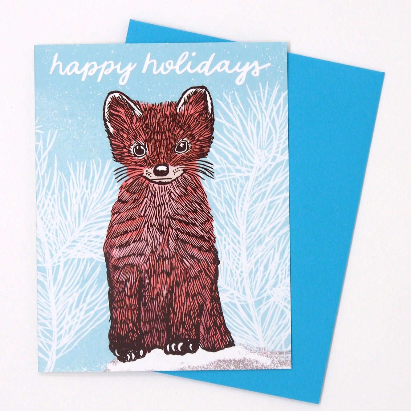 Pine Marten | Christmas Card
