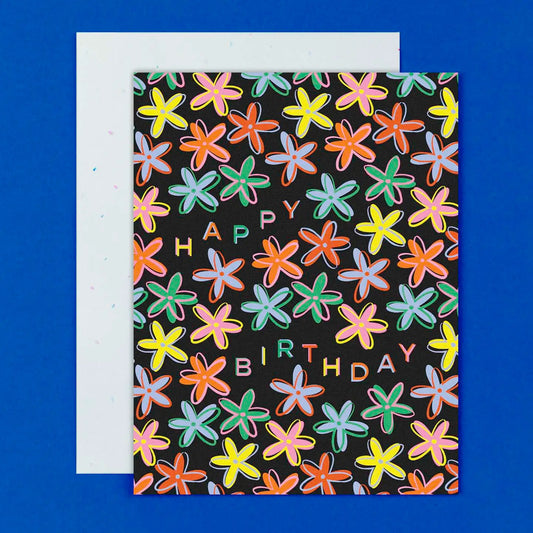 Night Fleurs | Birthday Card