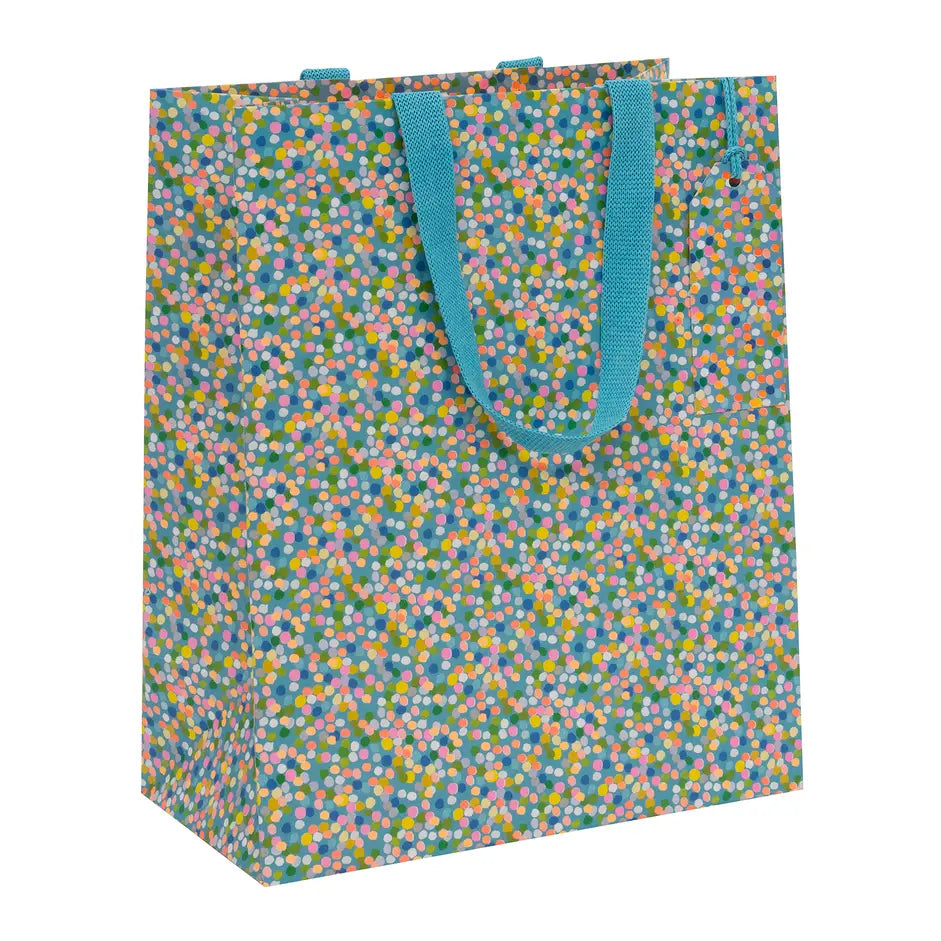 Gift Bag Large | Dotty Blue