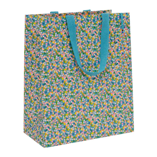 Gift Bag Large | Dotty Blue