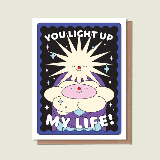 You Light Up My Life | Love Card