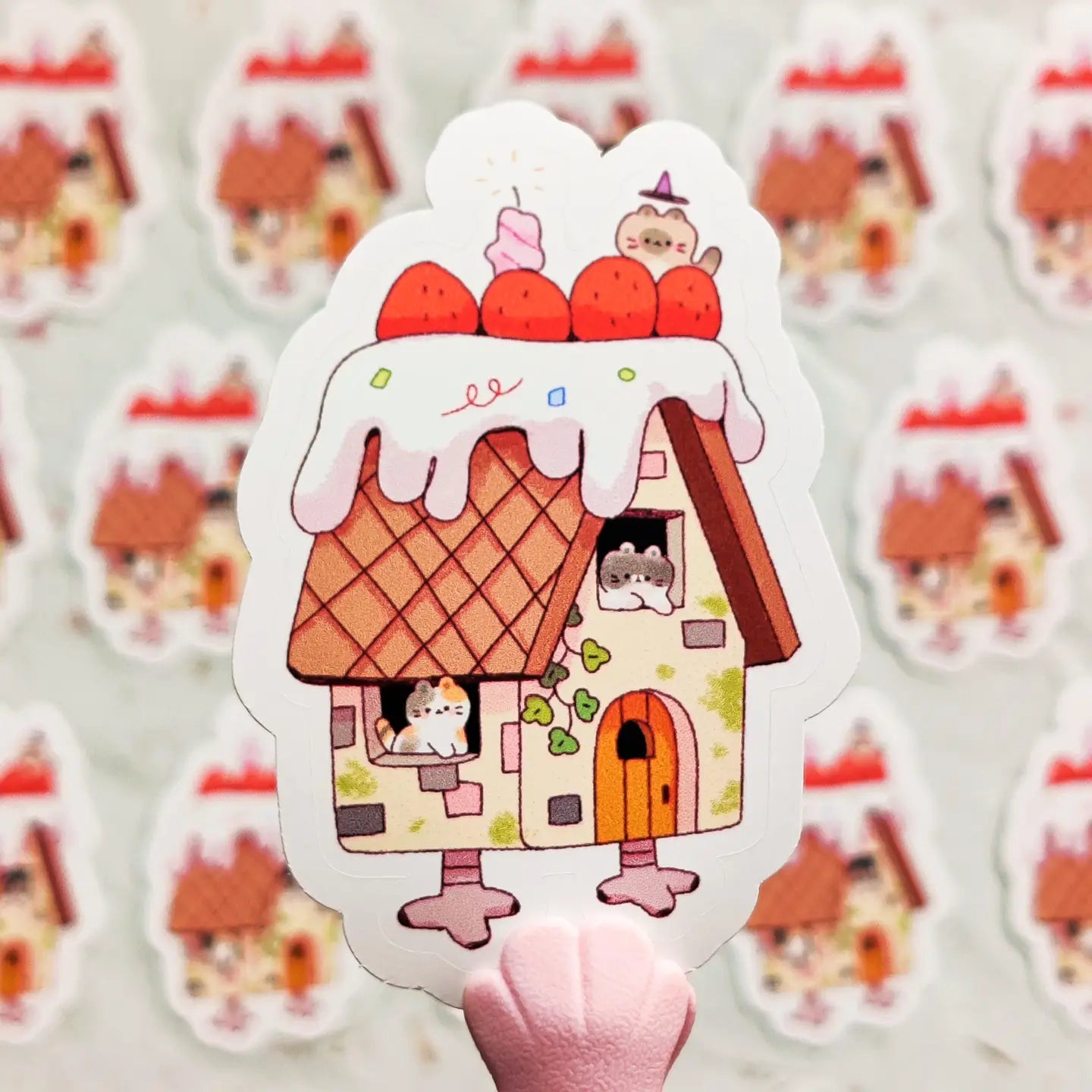 Baba Yaga Sticker - Warm Gift Shop