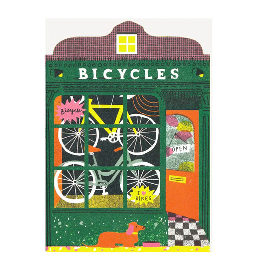 Bicycle Shop | Blank Card