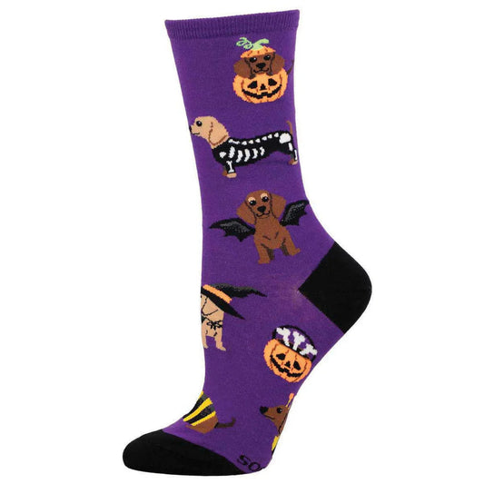 Ladies Socks | Halloweiner Dogs