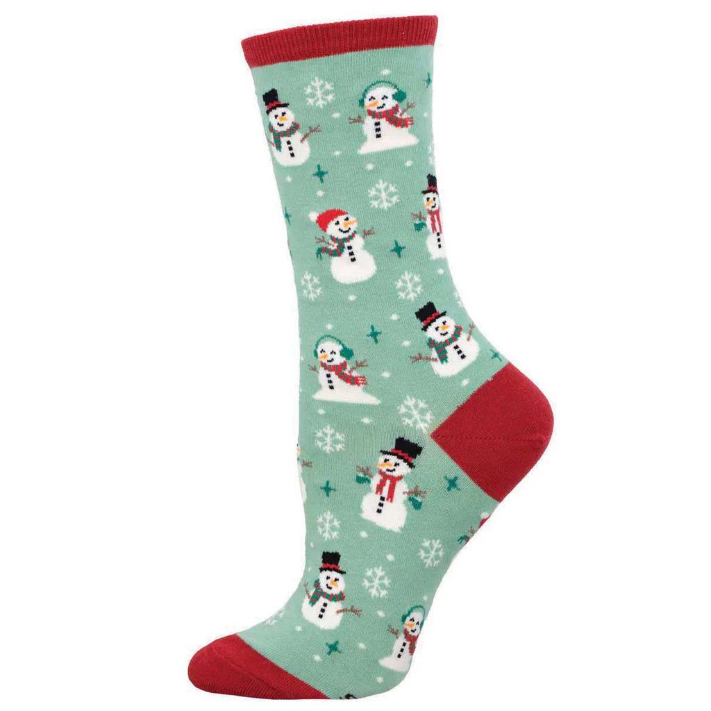 Ladies Socks | Winter Snowman