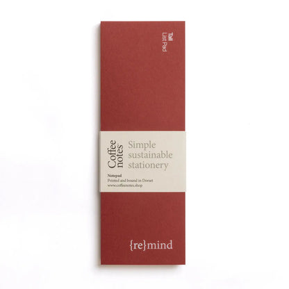 Coffeenotes List Pad | Assorted Colours