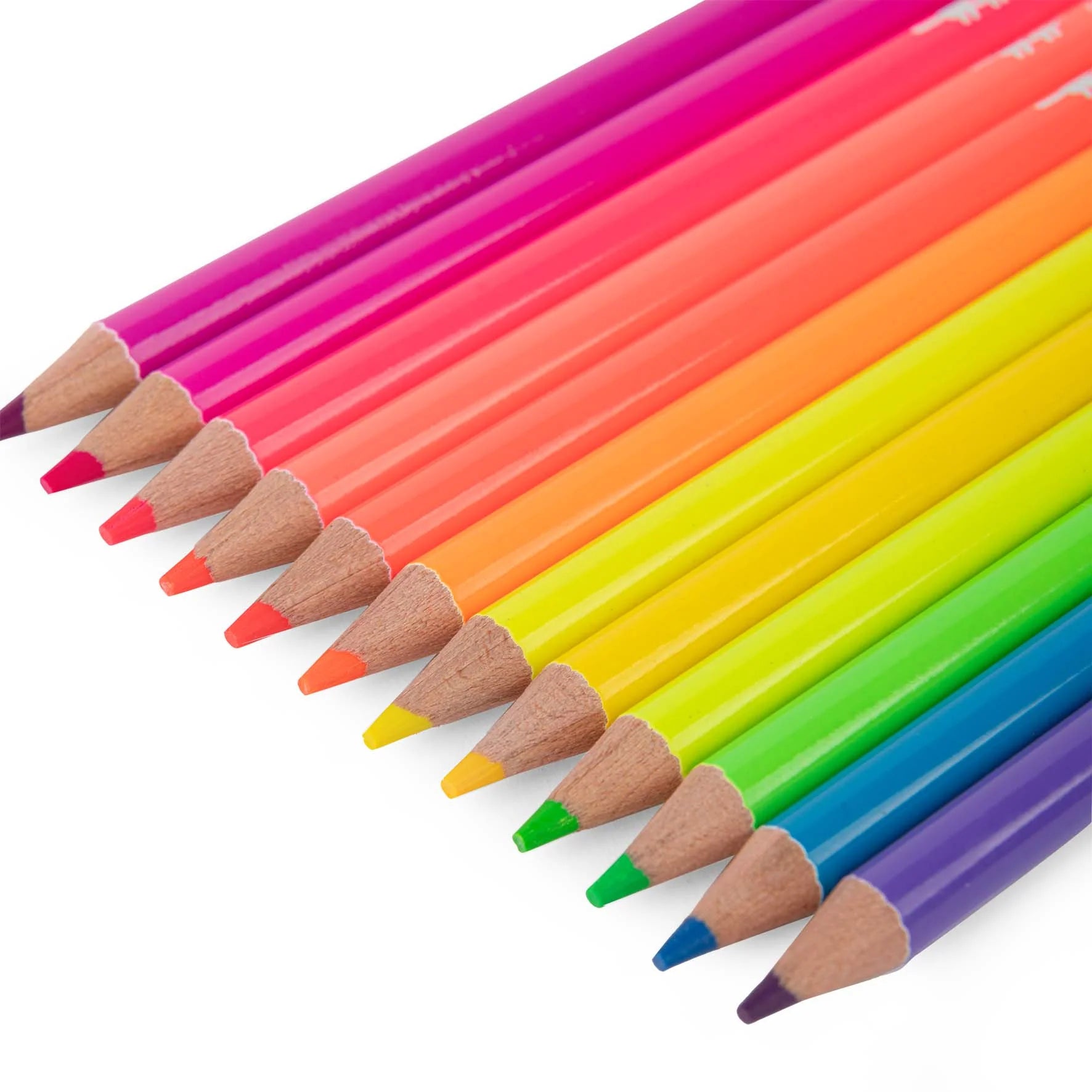 Set of 12 Colouring Pencils | Neon - Warm Gift Shop