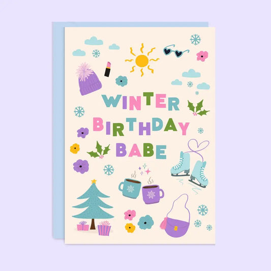 Winter Babe | Birthday Card