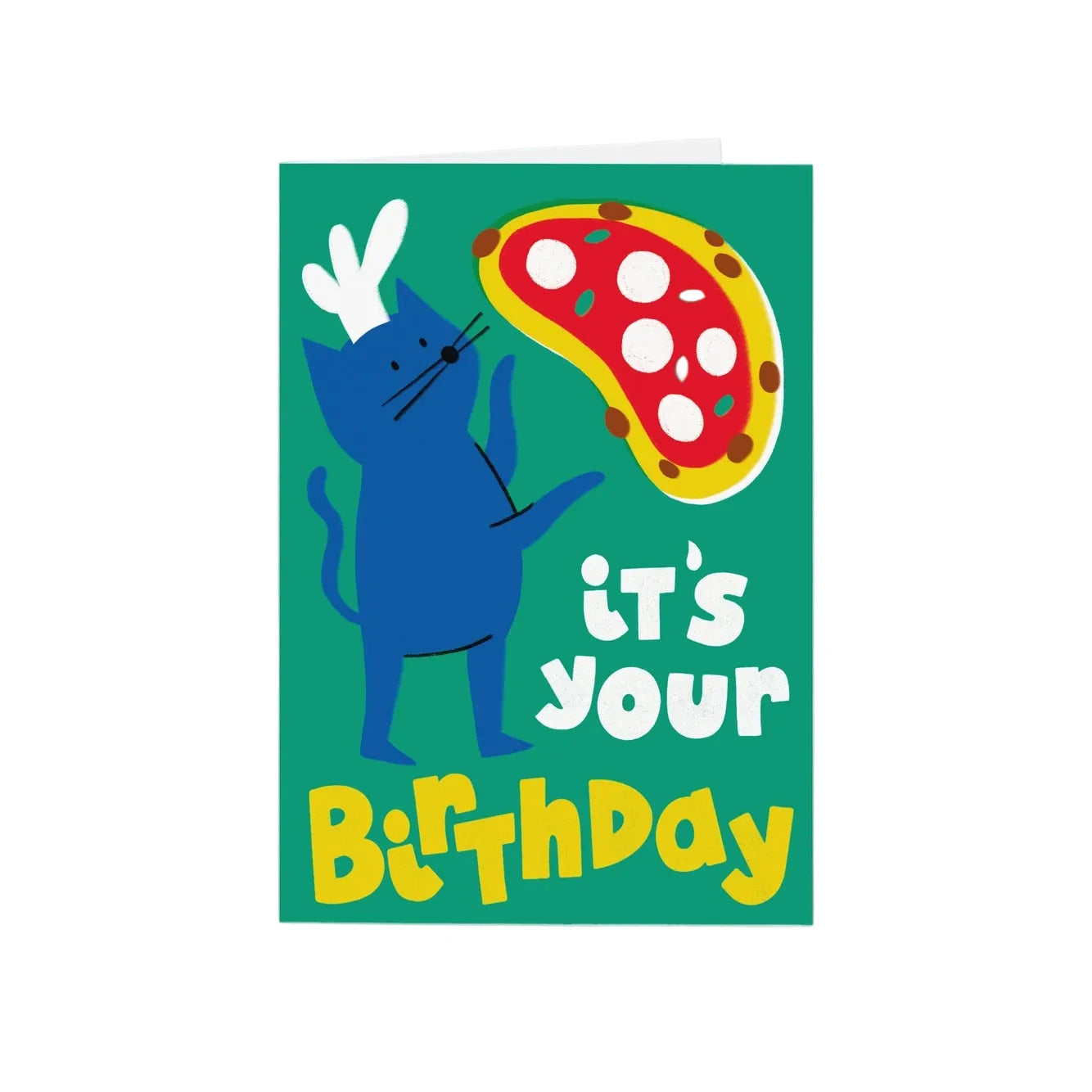 Pizzeria Cat | Birthday Card - Warm Gift Shop