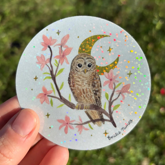 Barred Owl Sticker