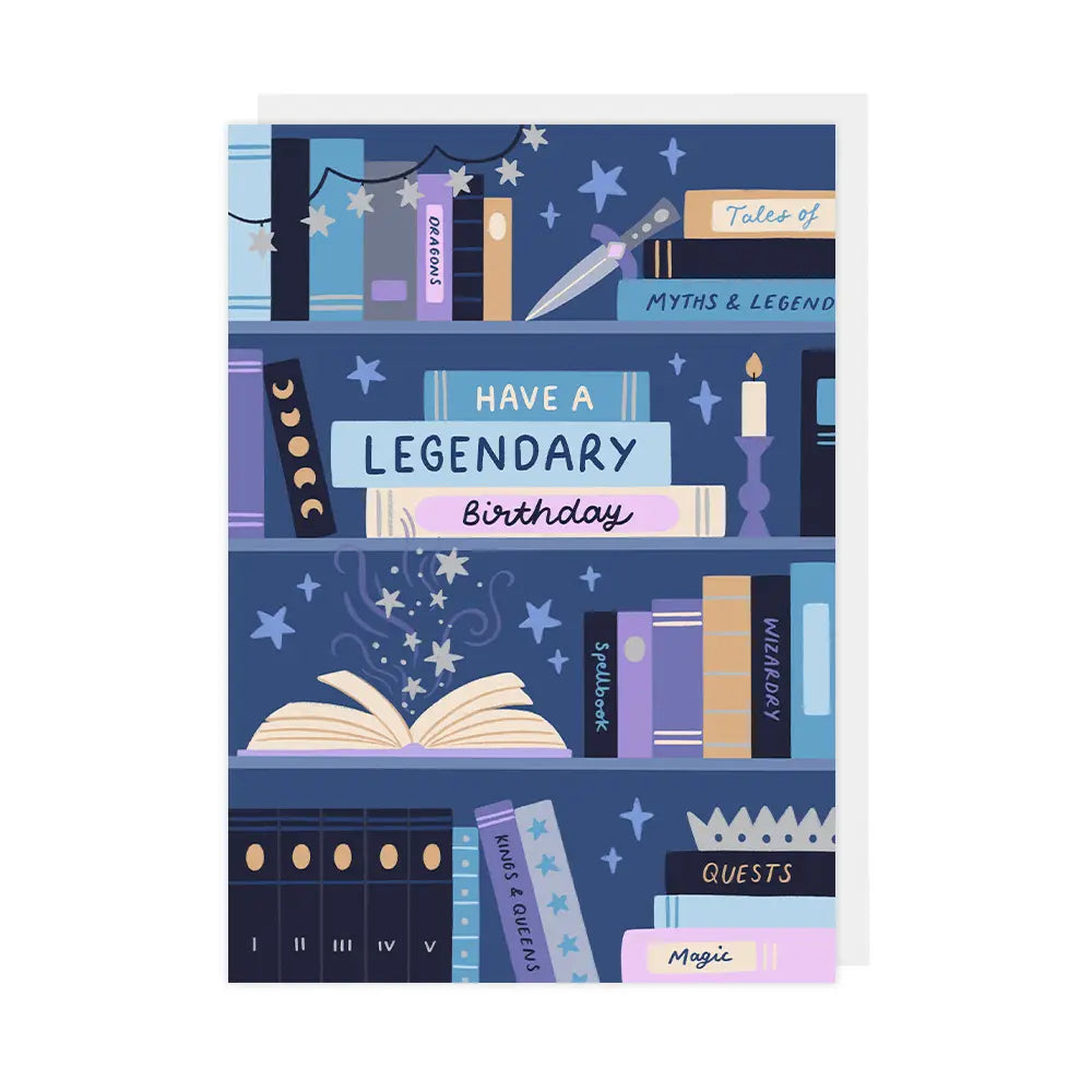 Legendary Books | Birthday Card