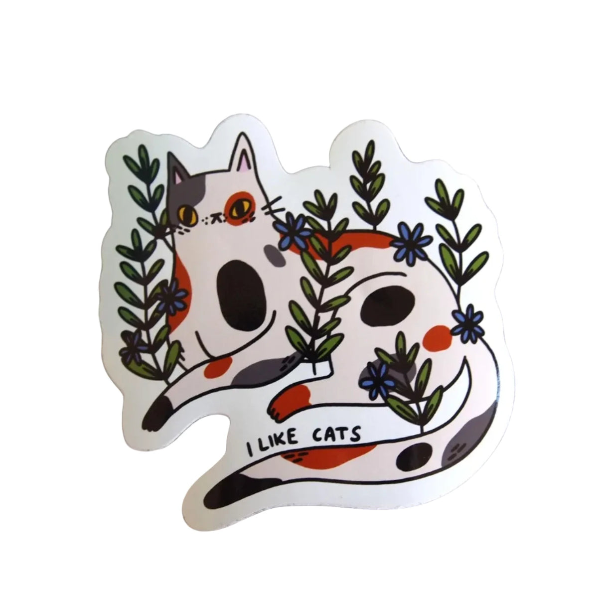 Calico Cat Sticker