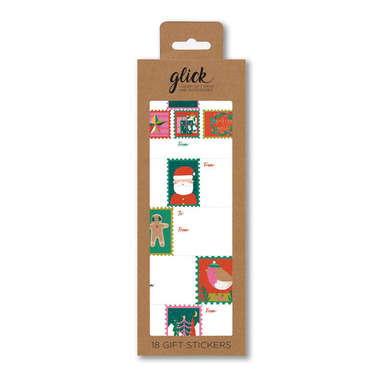 Gift Tags Stickers | North Pole Stamps