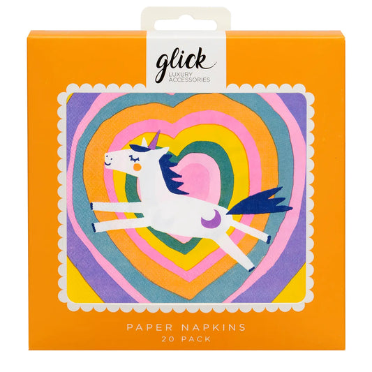 Paper Napkins | Unicorn Rainbow