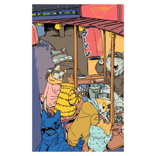 Tea Towel | Ramen Cats - Warm Gift Shop
