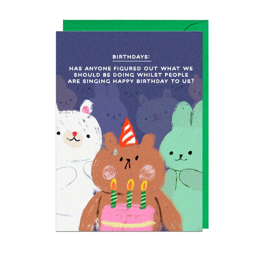 Singing Happy Birthday | Birthday Card