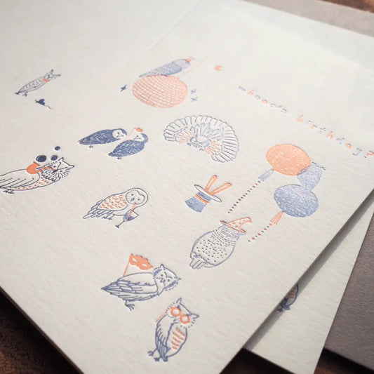 Owl's Birthday | Birthday Card