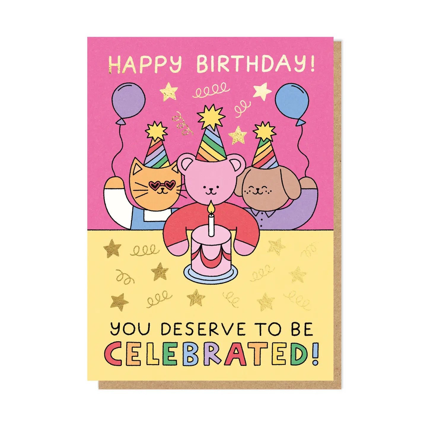 Celebrated | Birthday Card - Warm Gift Shop