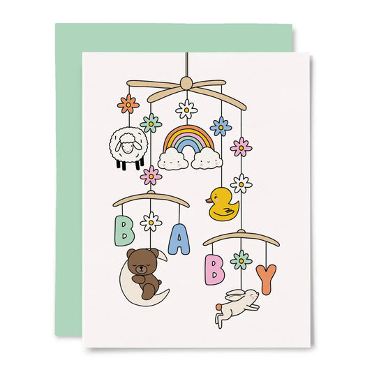 Baby Mobile | New Baby Card