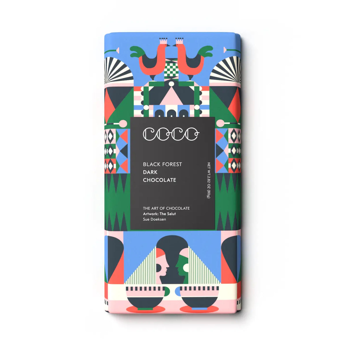 Black Forest Dark Chocolate Bar
