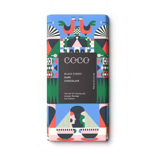Black Forest Dark Chocolate Bar