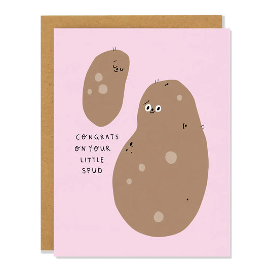 Little Spud | New Baby Card