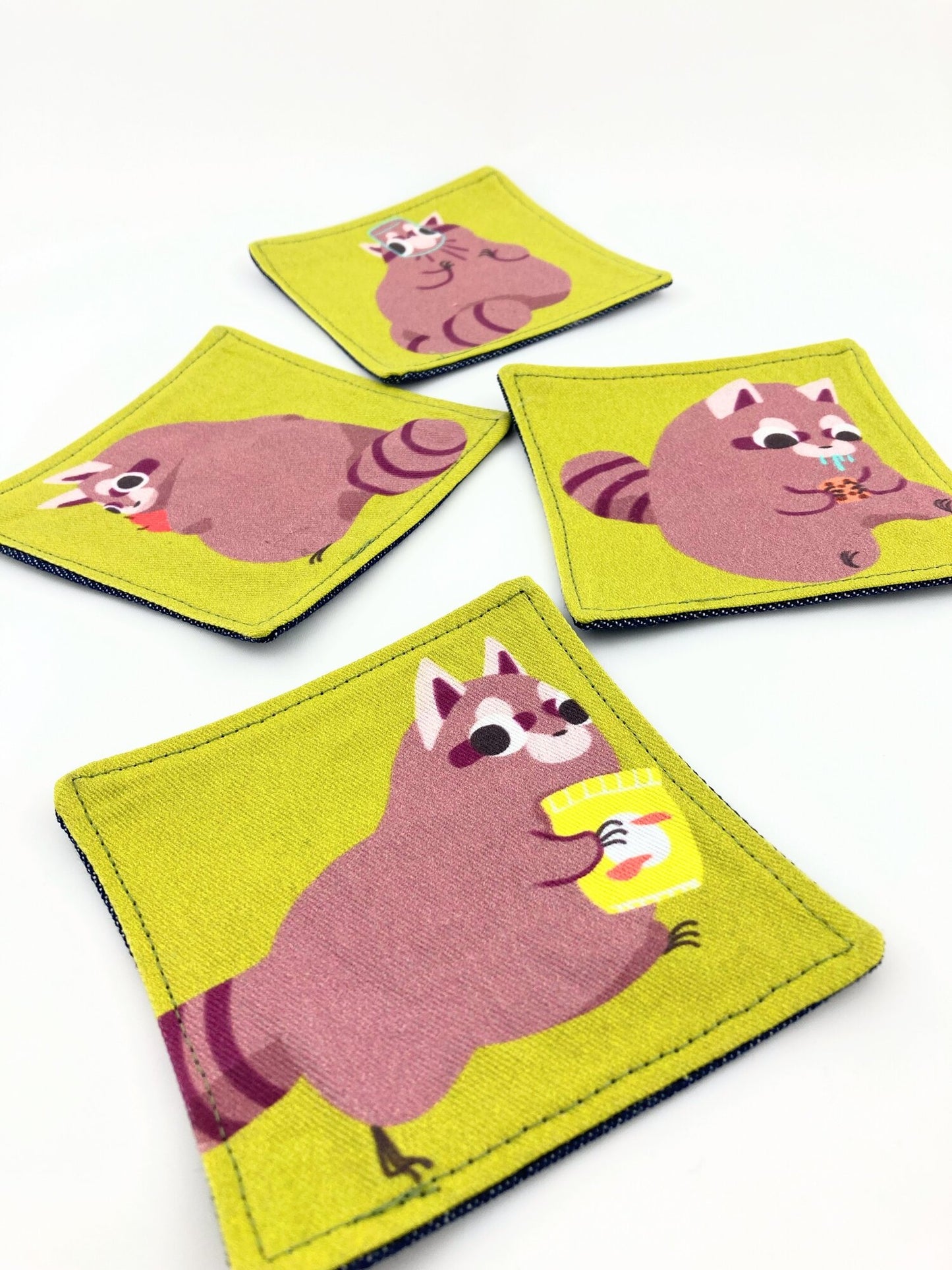 Chonky Trash Panda Coaster