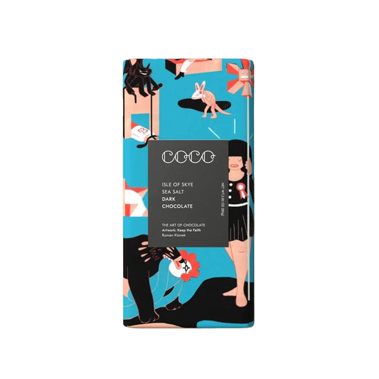 Isle of Skye Sea Salt Dark Chocolate Bar