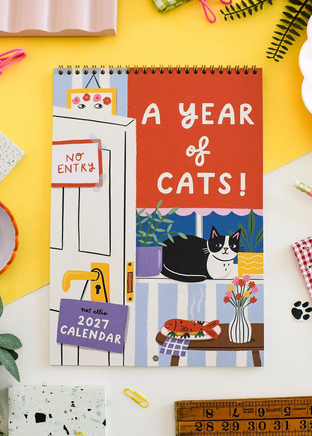 A Year of Cats 2027 Calendar