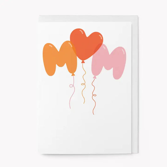 MOM Balloons | Mother's Day Card