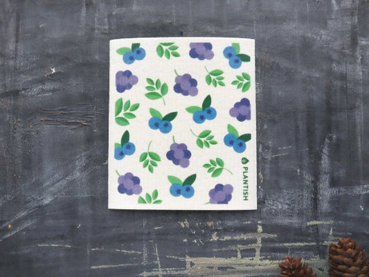 Swedish Dish Cloth | Blueberry