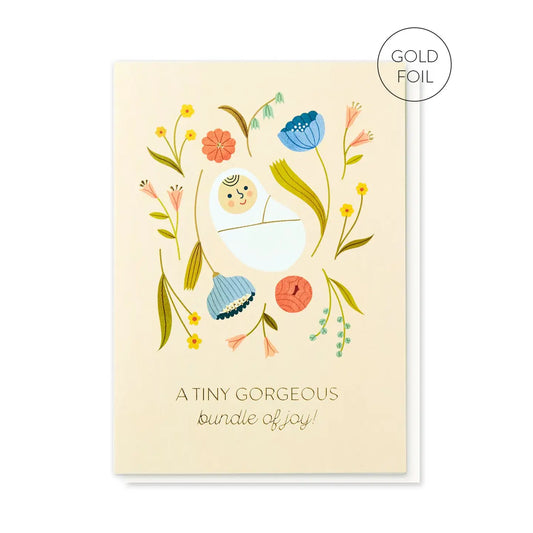 Bundle of Joy | New Baby Card