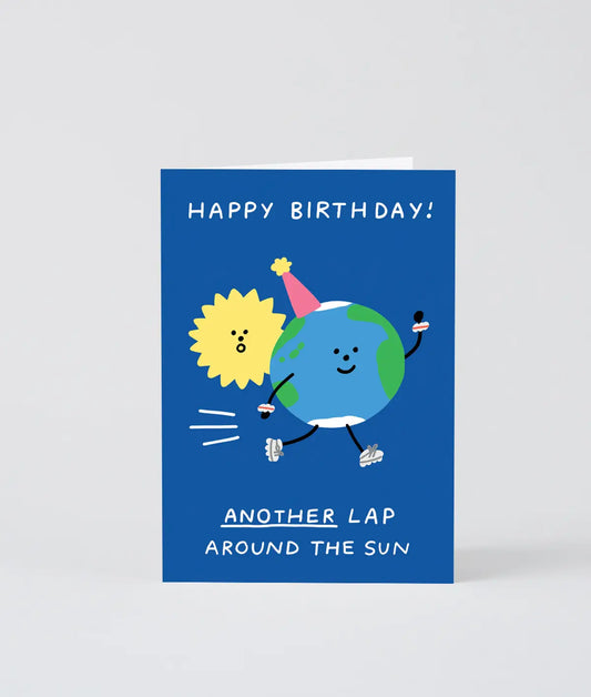 Another Lap Around the Sun | Birthday Card