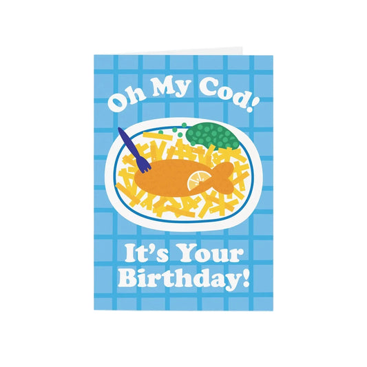 Oh My Cod | Birthday Card - Warm Gift Shop