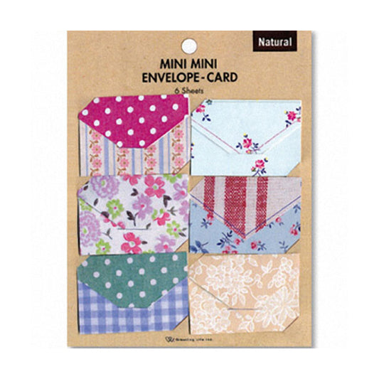 Mini Envelope Cards | Natural