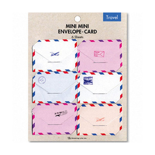 Mini Envelope Cards | Airmail