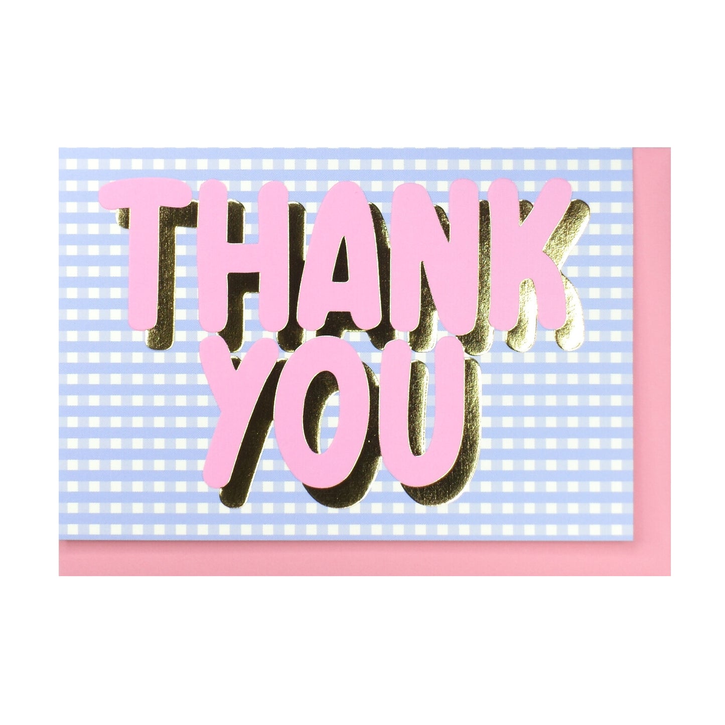 Fun Gingham | Thank You Card