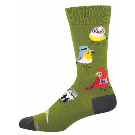 Socks Large | Bird is the Nerd