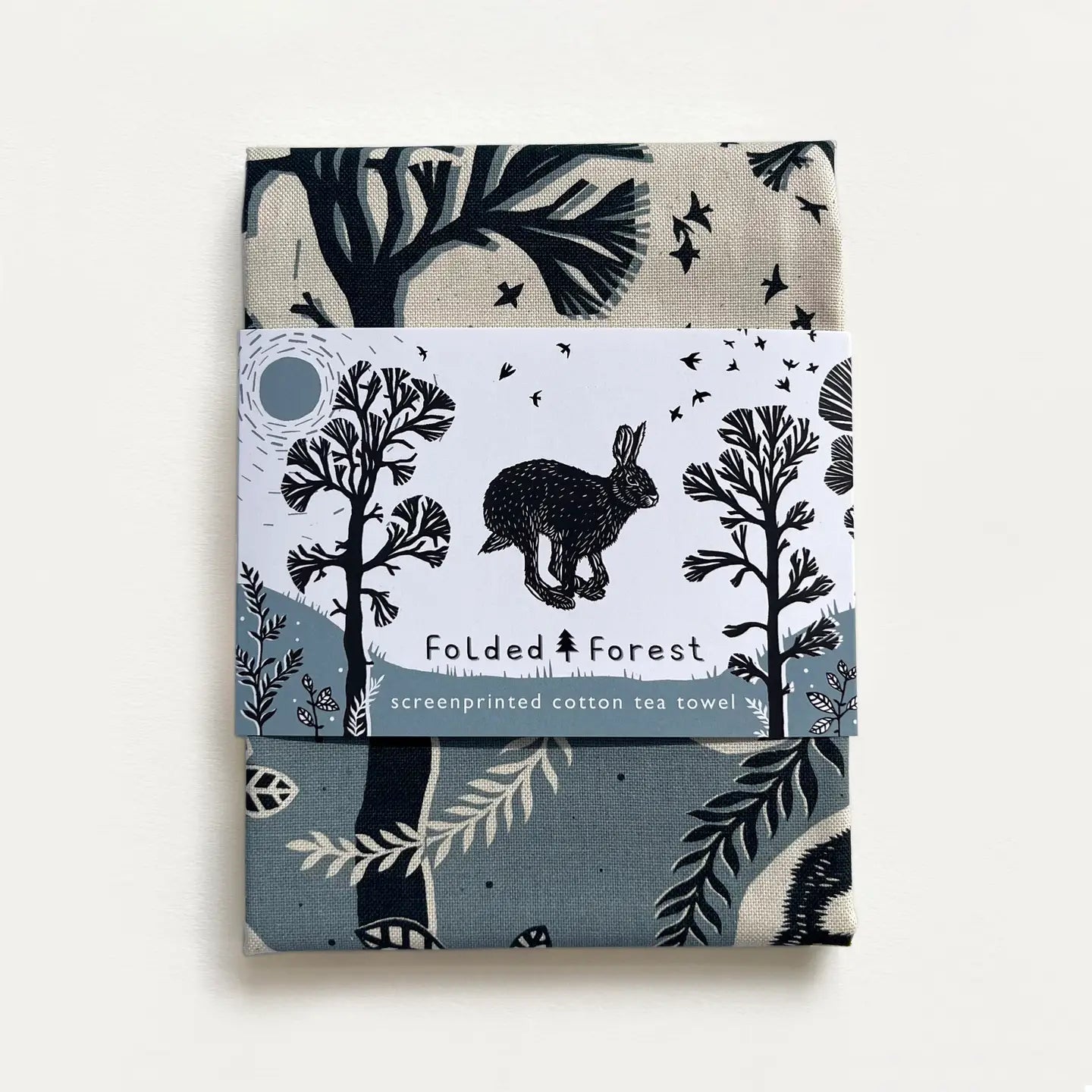 Leaping Hare | Cotton Tea Towel