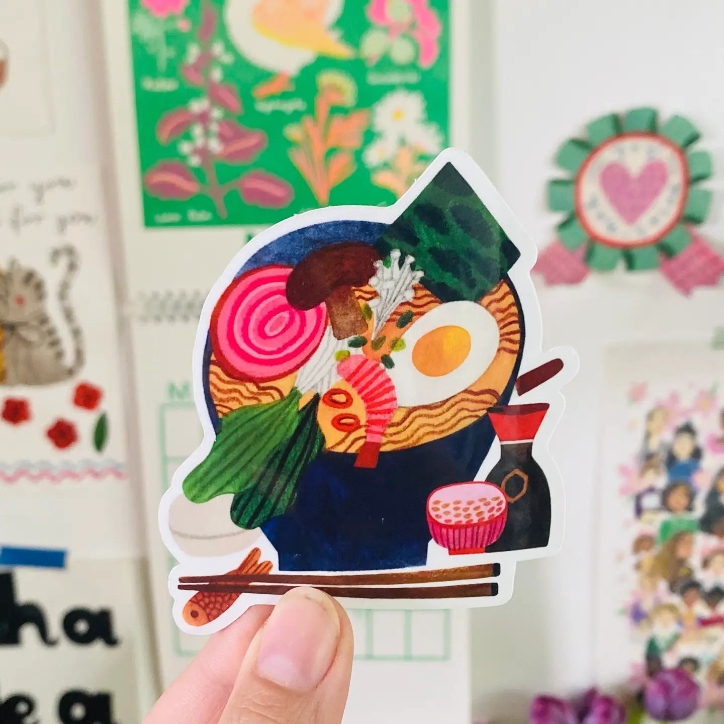 Ramen Set Sticker