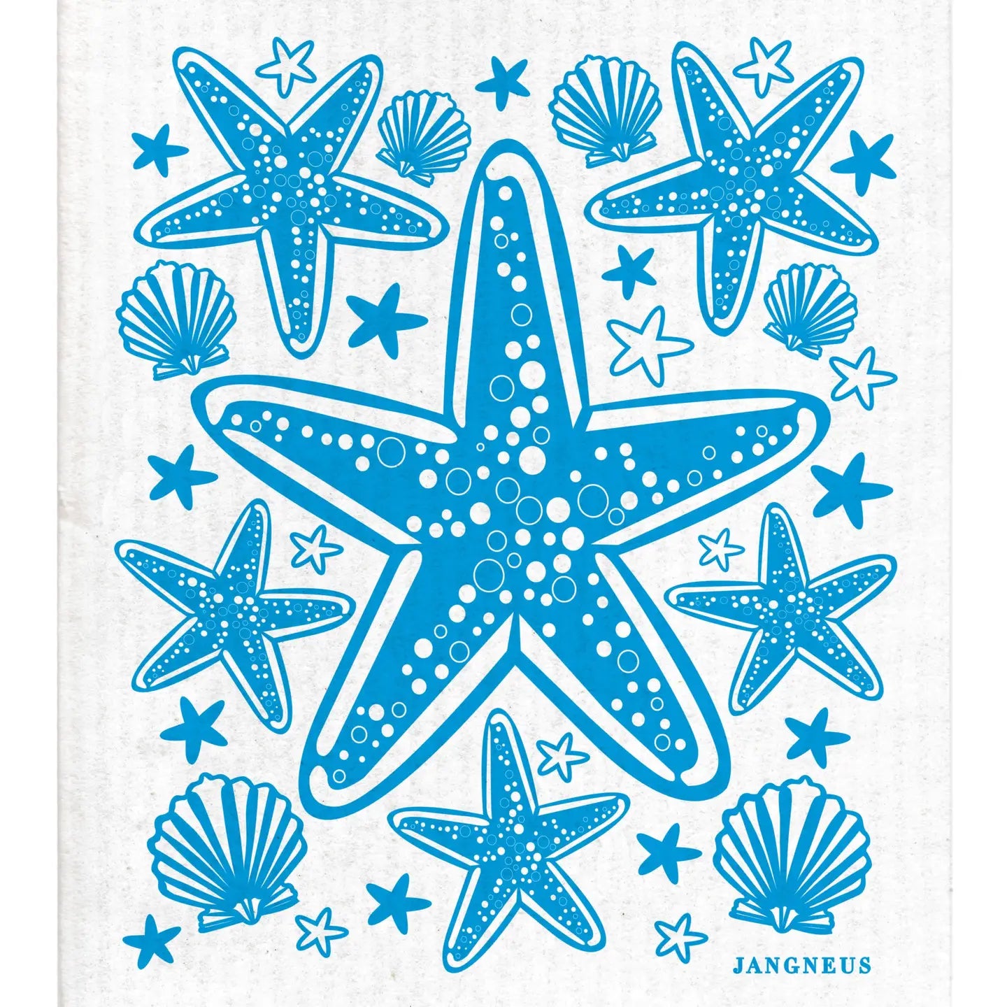 Swedish Dishcloth | Turquoise Starfish