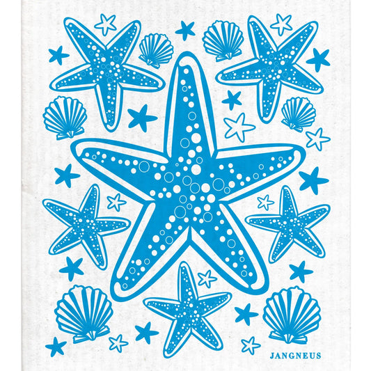 Swedish Dishcloth | Turquoise Starfish