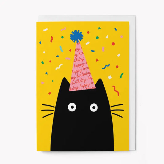 Party Hat Cat | Birthday Card