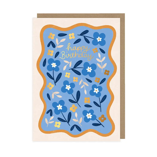 Floral Foil | Birthday Card