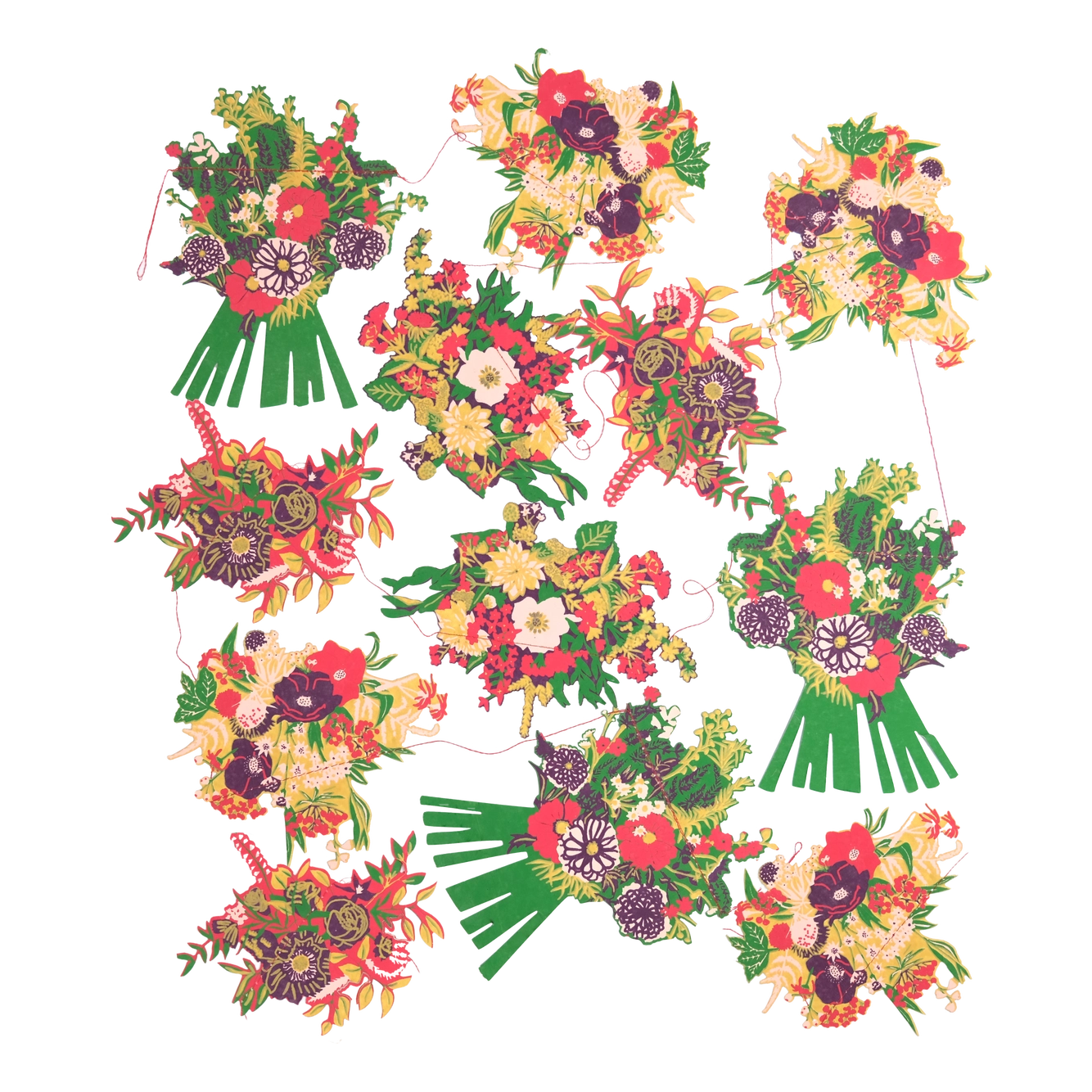 Sewn Garland | Bouquet - Warm Gift Shop