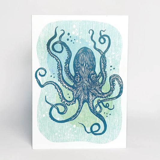 Octopus | Blank Card
