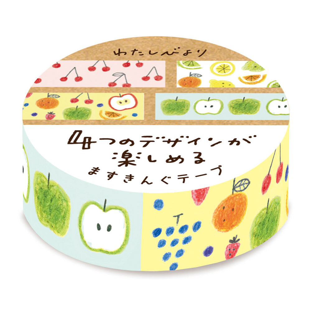 Washi Tape | Fruit Blocks