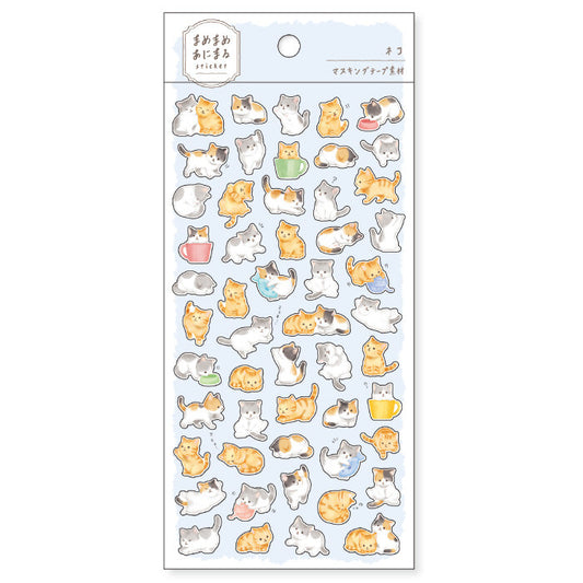 Sticker Sheet | Sweet Orange Cats