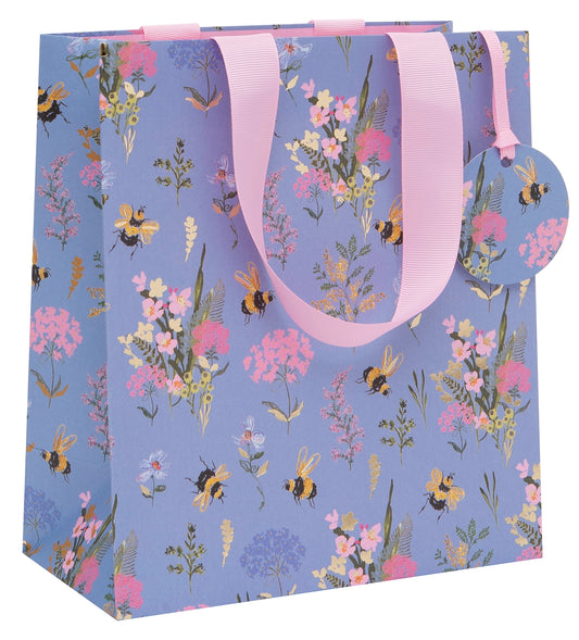 Gift Bag Medium | Bee Meadow Blue