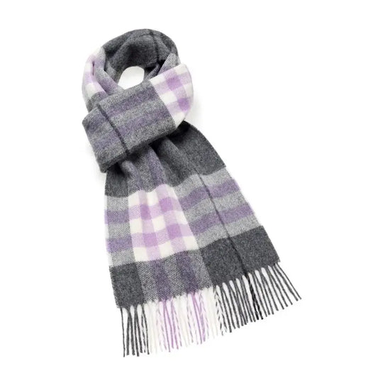 Bronte Moon | Westminster Lilac + Gray Scarf